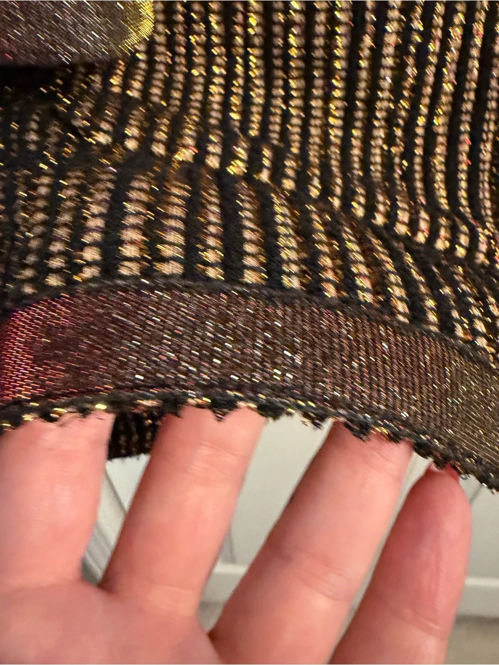 CHANEL Luxe Gold Metallic Black Jacket FR 42  Runway 2010 Cruise Collection